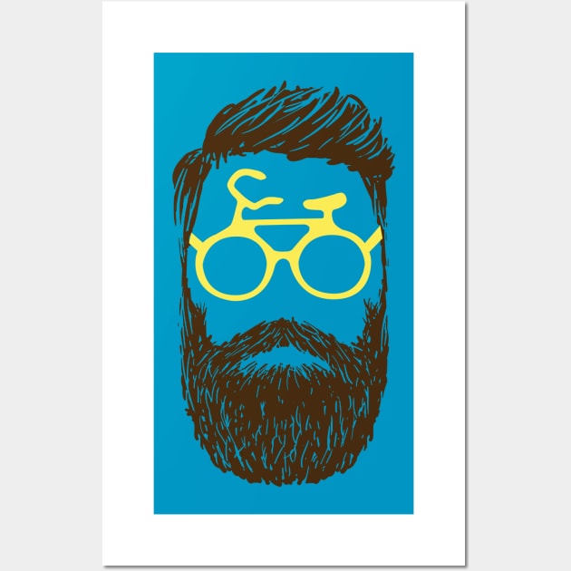 Hipster Biker Wall Art by My_Gig